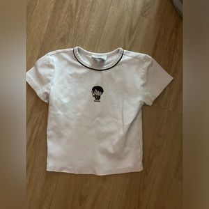 TIGHT WHITE HARRY POTTER SHIRT